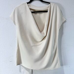 HENsELY blouse cream sleeveless